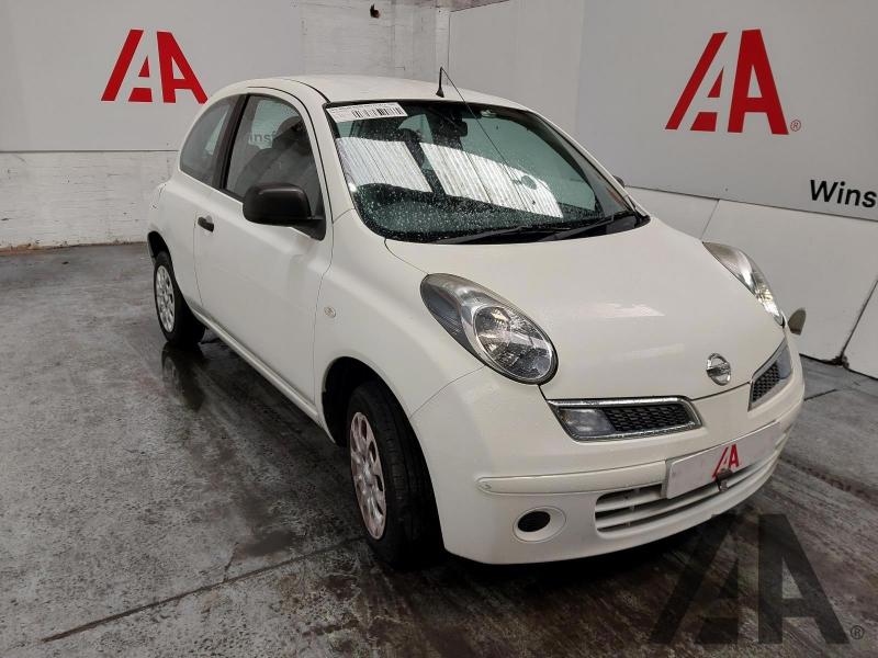 2010 NISSAN MICRA VISIA 1240cc PETROL MANUAL 5 Speed 3 DOOR HATCHBACK