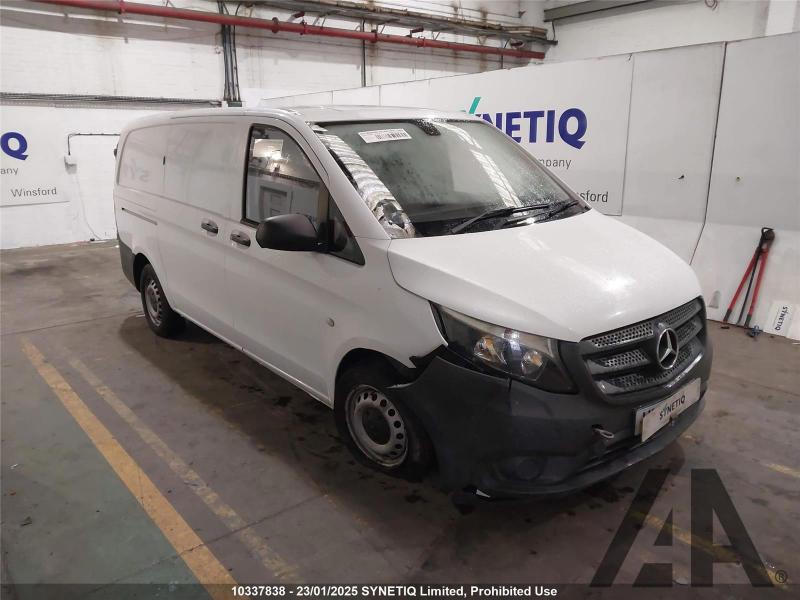 2018 MERCEDES VITO 111 CDI 1598cc TURBO DIESEL MANUAL 2 DOOR PANEL VAN