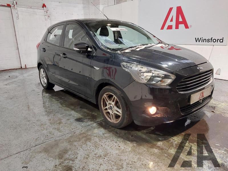 2017 FORD KA ZETEC 1198cc PETROL MANUAL 5 DOOR HATCHBACK