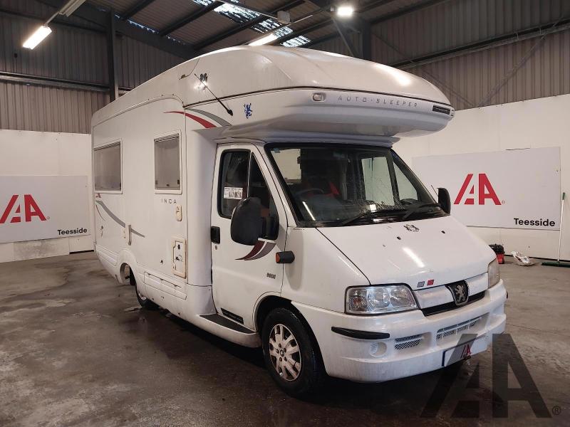 2005 PEUGEOT BOXER 330 LX MWB HDI 2179cc TURBO DIESEL MANUAL MOTORHOME
