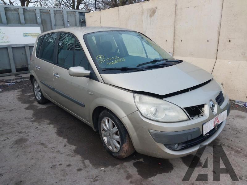 2007 RENAULT SCENIC DYNAMIQUE VVT 1598cc PETROL MANUAL 6 Speed 5 DOOR MPV