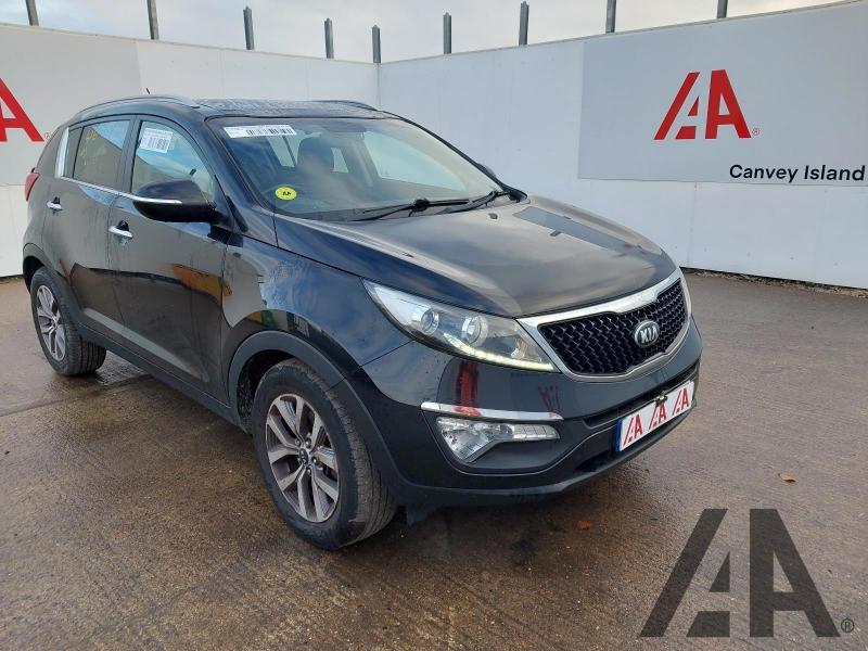 2015 KIA SPORTAGE CRDI 2 ISG 1685cc TURBO DIESEL MANUAL 6 Speed 5 DOOR ESTATE