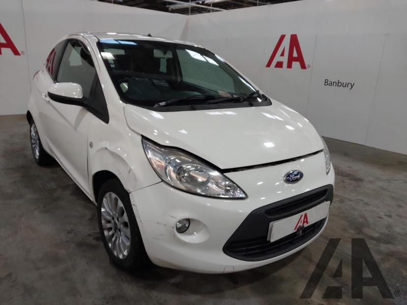 2010 FORD KA ZETEC 1242cc PETROL MANUAL 5 Speed 3 DOOR HATCHBACK