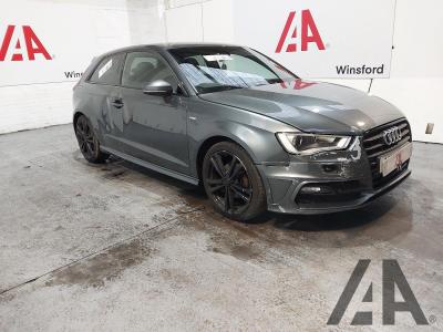 Image of 2015 AUDI A3 TFSI S LINE 1395cc TURBO PETROL MANUAL 6 Speed 3 DOOR HATCHBACK