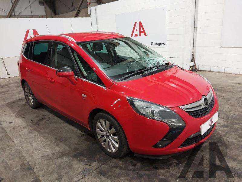 2016 VAUXHALL ZAFIRA TOURER SE CDTI ECOFLEX S/S 1598cc TURBO DIESEL MANUAL 6 Speed 5 DOOR MPV