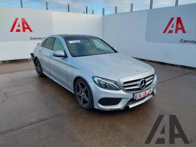 Image of 2015 MERCEDES C-CLASS C250 D AMG LINE PREMIUM PLUS 2143cc TURBO DIESEL AUTOMATIC 4 DOOR SALOON