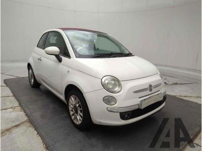 Image of 2011 FIAT 500 C LOUNGE DUALOGIC 1242cc PETROL SEMI AUTO 3 DOOR CONVERTIBLE