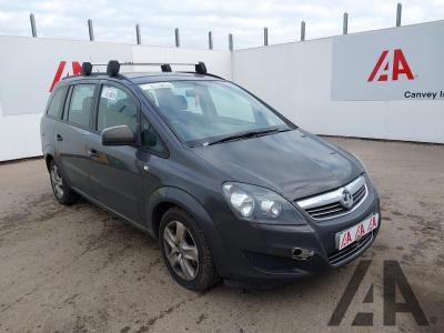 Image of 2012 VAUXHALL ZAFIRA EXCLUSIV 1598cc PETROL MANUAL 5 DOOR MPV