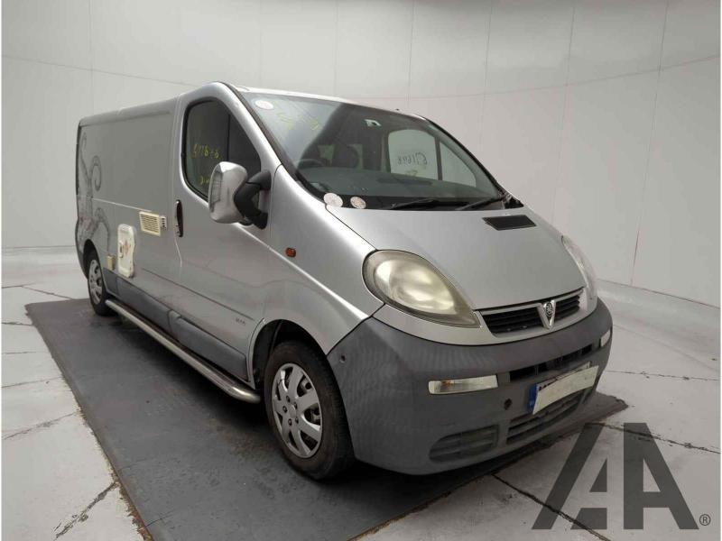 2006 VAUXHALL VIVARO 2900 CDTI LWB 1870cc TURBO DIESEL MANUAL 4 DOOR PANEL VAN