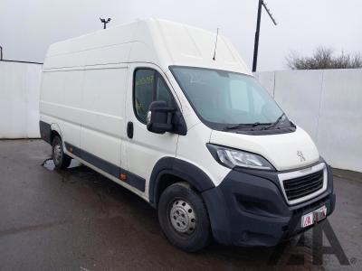Image of 2019 PEUGEOT BOXER BLUE HDI 435 L4H3 P/V 1997cc TURBO DIESEL MANUAL PANEL VAN