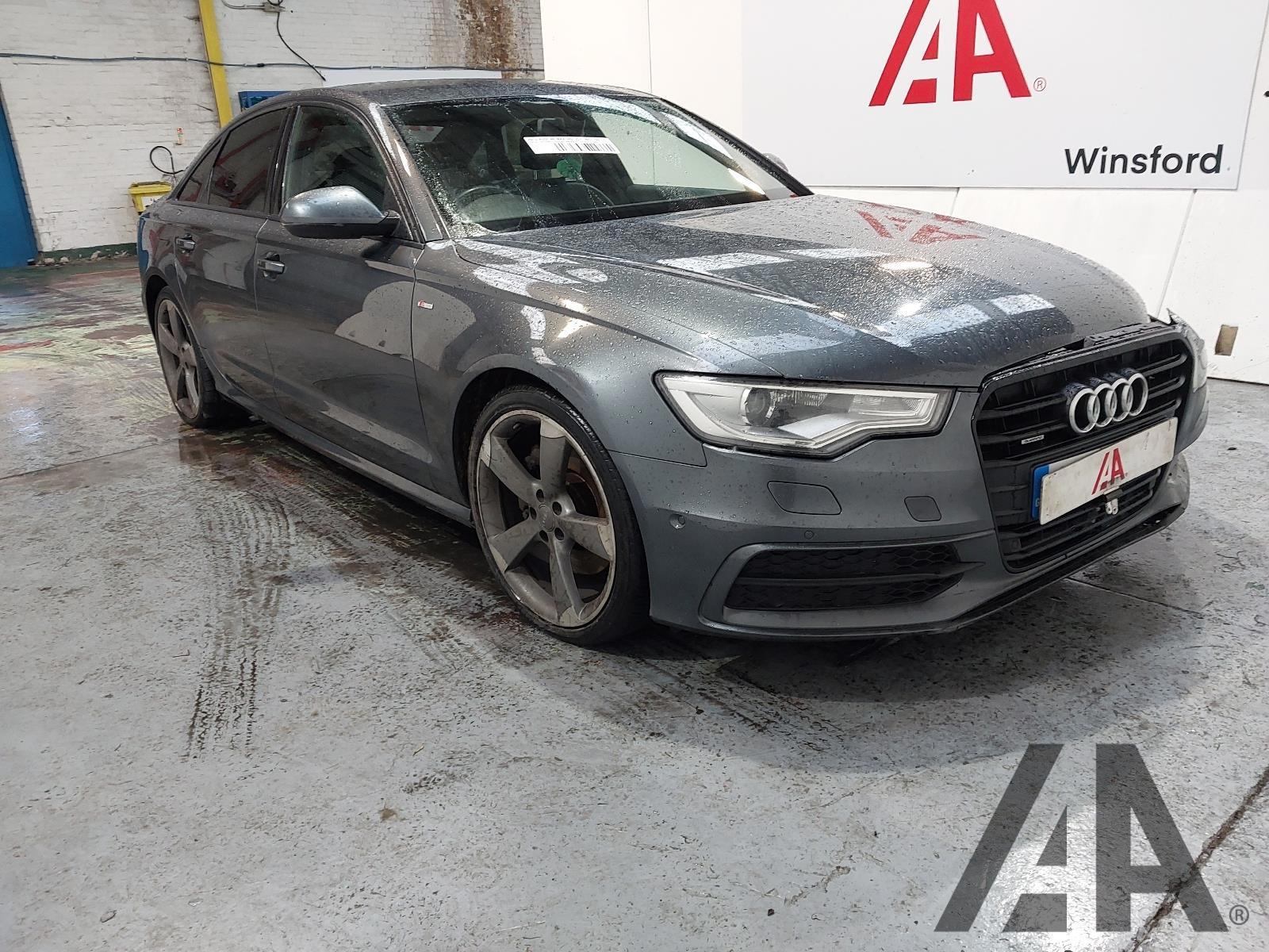 2013 AUDI A6 TDI QUATTRO S LINE BLACK EDITI 2967cc TURBO DIESEL AUTOMATIC 7 Speed 4 DOOR SALOON