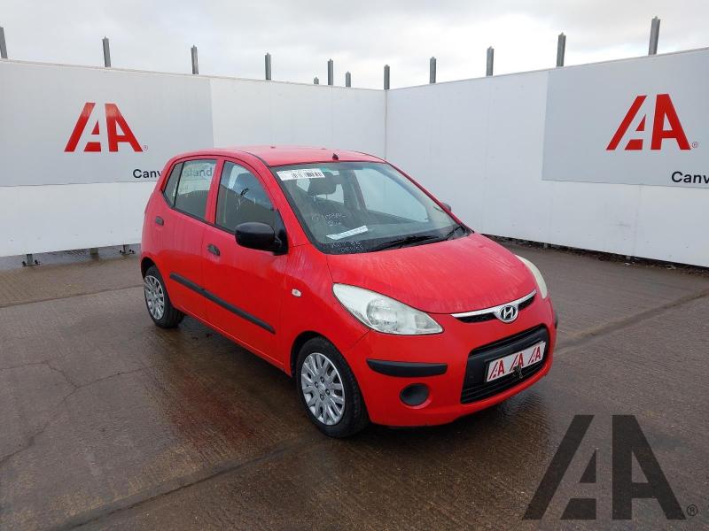 2009 HYUNDAI I10 CLASSIC 1248cc PETROL MANUAL 5 Speed 5 DOOR HATCHBACK