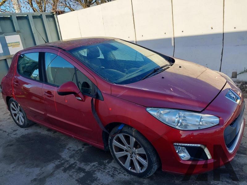 2012 PEUGEOT 308 E-HDI ACTIVE 1560cc TURBO DIESEL MANUAL 6 Speed 5 DOOR HATCHBACK