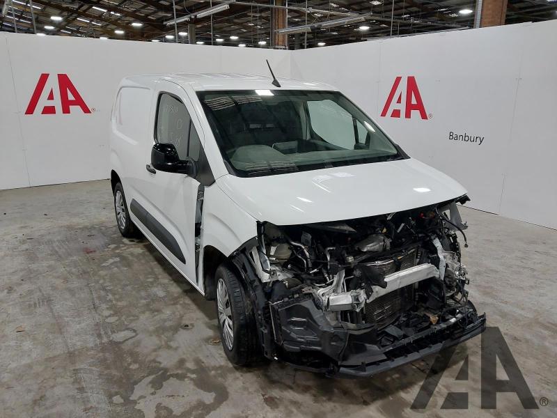 2022 PEUGEOT PARTNER BLUEHDI PROFESSIONAL PREMIUM L 1499cc TURBO DIESEL MANUAL 4 DOOR PANEL VAN