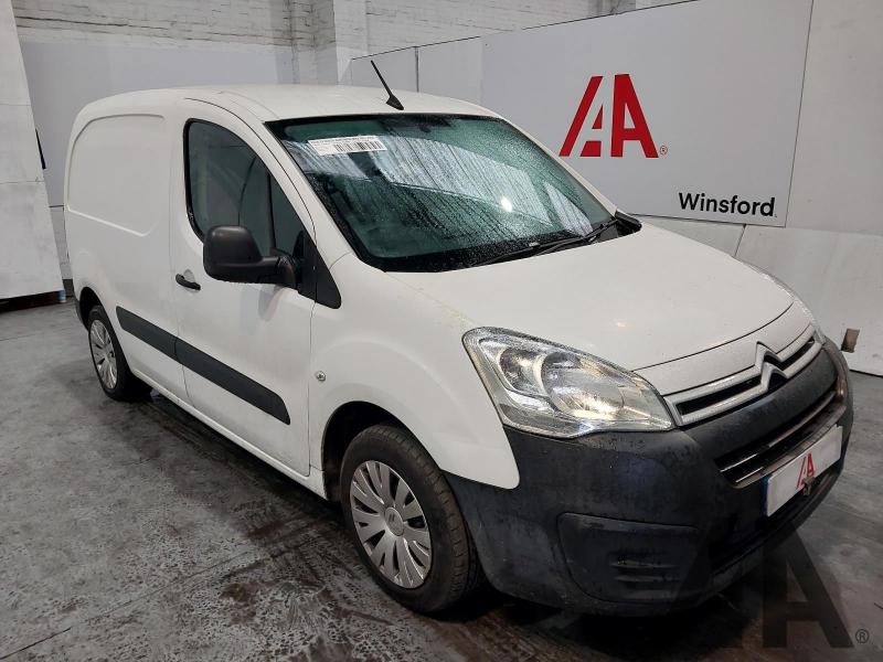2016 CITROEN BERLINGO 625 ENTERPRISE L1 BLUEHDI 1560cc TURBO DIESEL MANUAL 5 Speed PANEL VAN