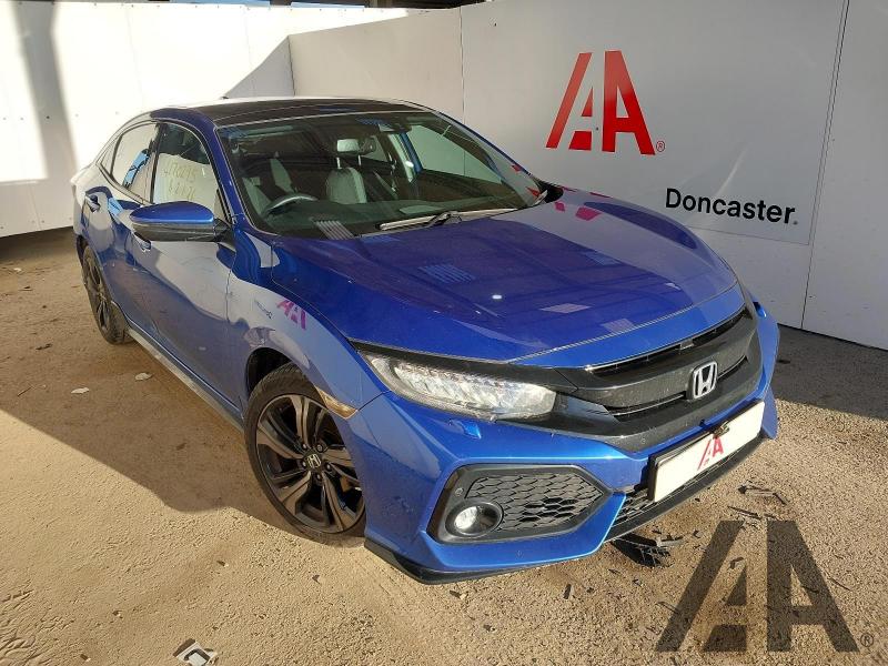 2019 HONDA CIVIC VTEC SPORT PLUS 1498cc TURBO PETROL MANUAL 6 Speed 5 DOOR HATCHBACK