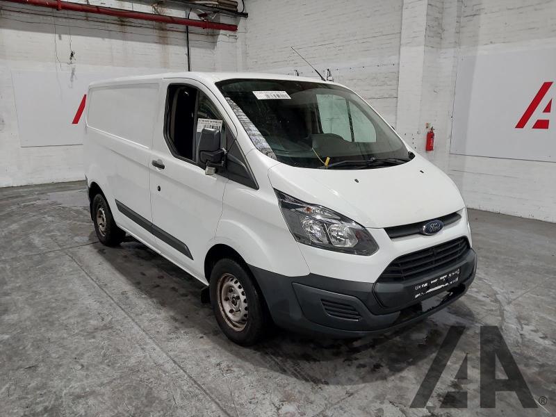 2017 FORD TRANSIT CUSTOM 290 LR P/V 1996cc TURBO DIESEL MANUAL 6 Speed PANEL VAN