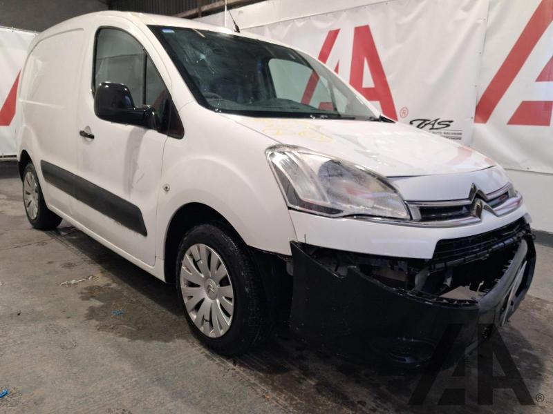 2013 CITROEN BERLINGO 625 ENTERPRISE L1 HDI 1560cc TURBO DIESEL MANUAL 5 Speed PANEL VAN
