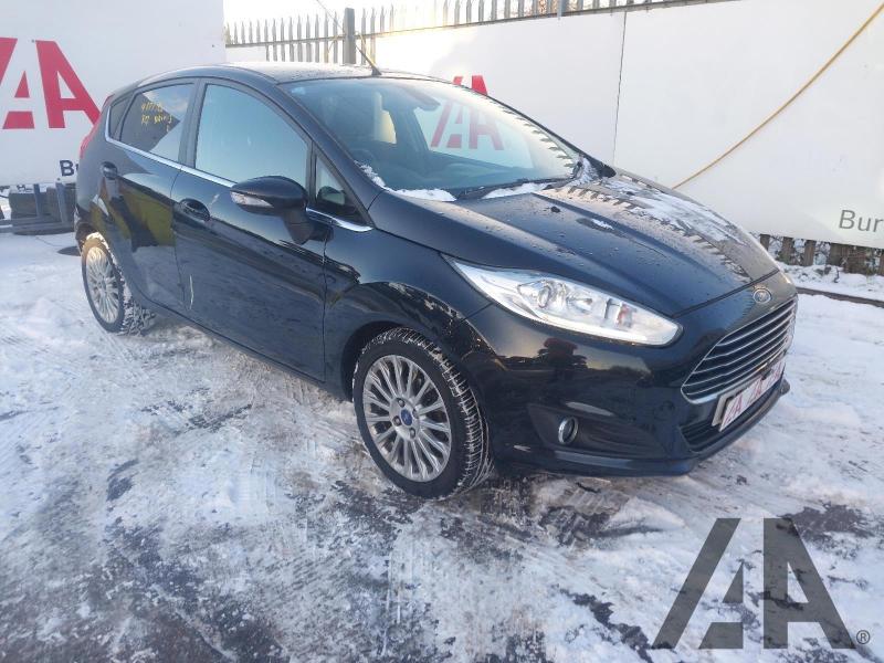 2014 FORD FIESTA TITANIUM TDCI 1499cc TURBO DIESEL MANUAL 5 Speed 5 DOOR HATCHBACK