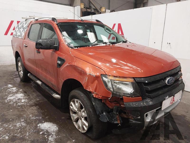 2015 FORD RANGER WILDTRAK 4X4 DCB TDCI 3196cc TURBO DIESEL AUTOMATIC 6 Speed PICK UP