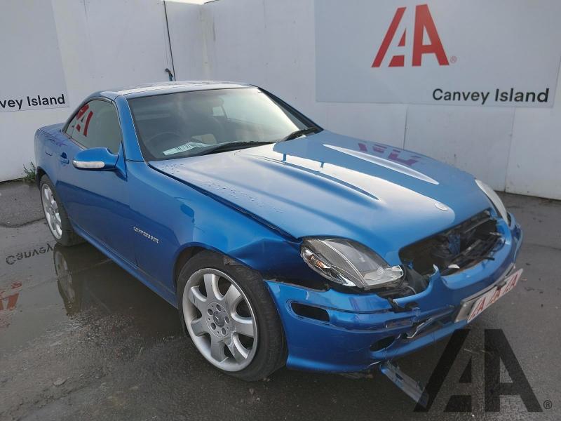 2003 MERCEDES SLK SLK230 KOMPRESSOR 2295cc SUPER PETROL MANUAL 6 Speed 2 DOOR CONVERTIBLE