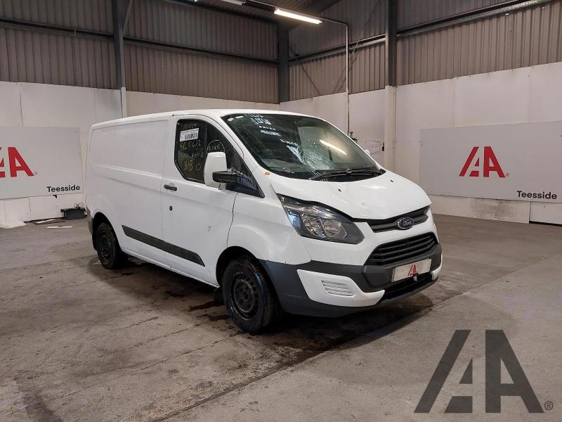2016 FORD TRANSIT CUSTOM 290 LR P/V 2198cc TURBO DIESEL MANUAL 6 Speed PANEL VAN
