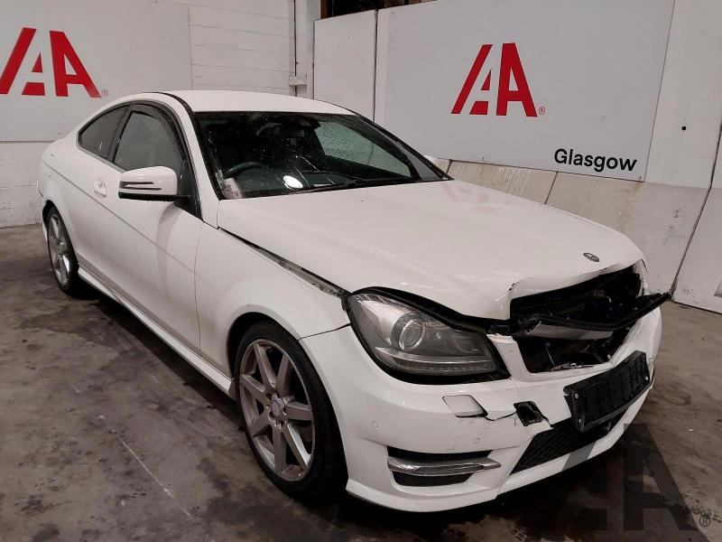 2013 MERCEDES C-CLASS C250 CDI BLUEEFFICIENCY AMG SP 2143cc TURBO DIESEL AUTOMATIC 2 DOOR COUPE