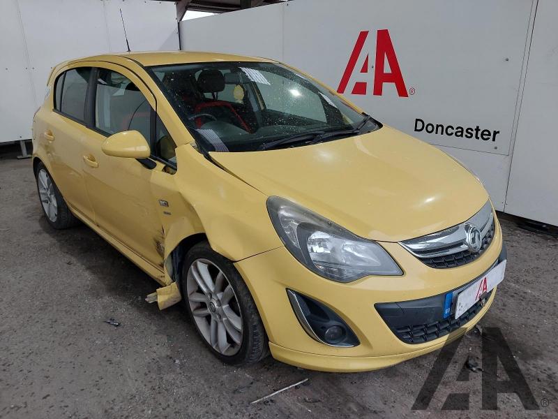 2013 VAUXHALL CORSA SRI 1398cc PETROL MANUAL 5 DOOR HATCHBACK