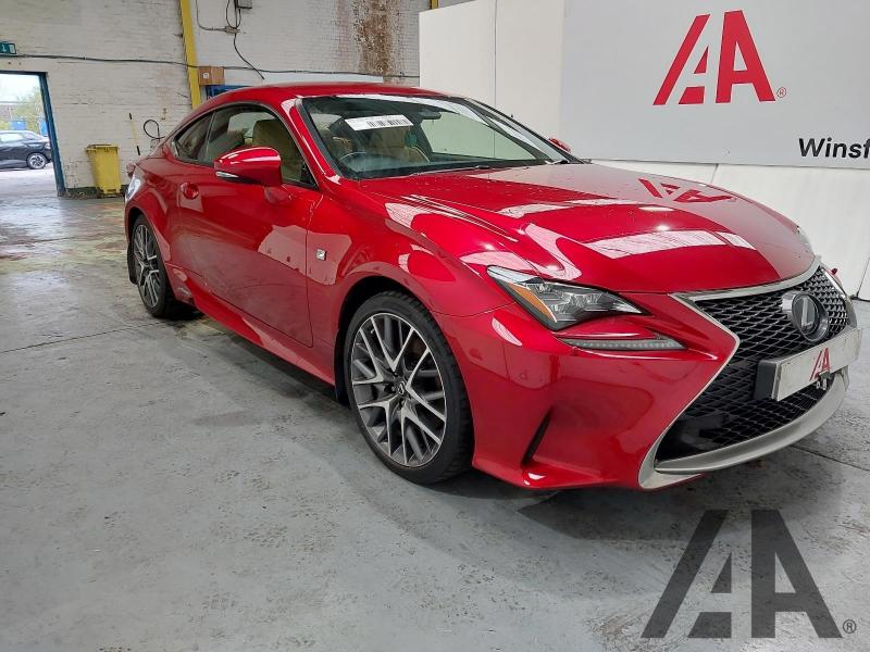2019 LEXUS RC 300H F SPORT LSS PLUS 2494cc PETROL/ELECTRIC CVT 1 Speed 2 DOOR COUPE
