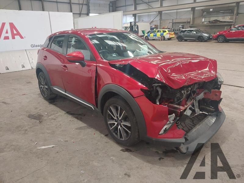 2016 MAZDA CX-3 D SPORT NAV 1499cc TURBO DIESEL MANUAL 6 Speed 5 DOOR HATCHBACK