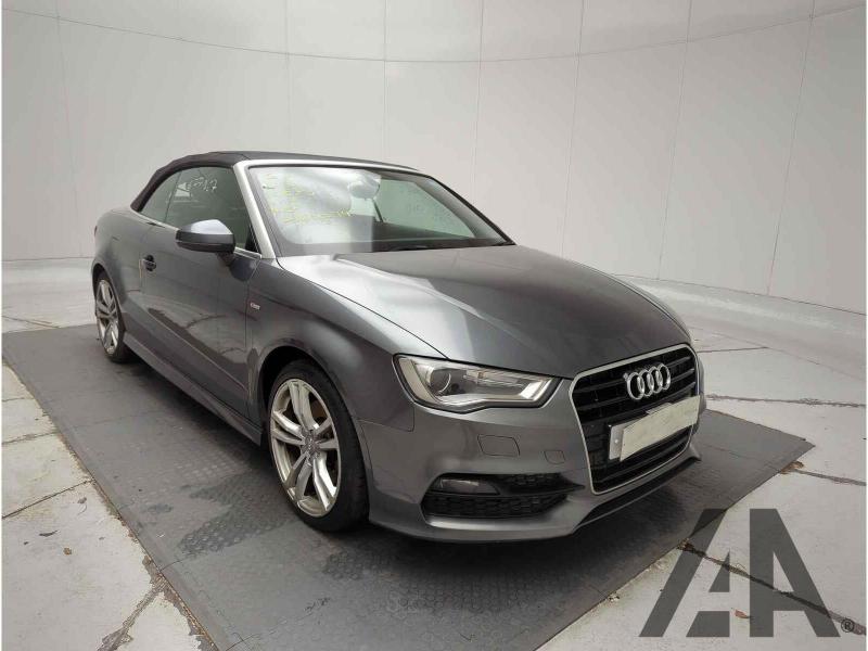 2015 AUDI A3 TDI S LINE 1968cc TURBO DIESEL MANUAL 6 Speed 2 DOOR CONVERTIBLE