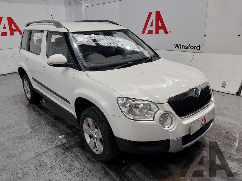 2013 SKODA YETI S TDI CR 1968cc TURBO DIESEL MANUAL 5 DOOR HATCHBACK