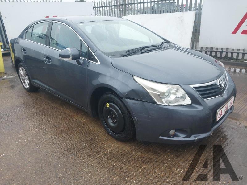 2011 TOYOTA AVENSIS VALVEMATIC TR 1797cc PETROL CVT 7 Speed 4 DOOR SALOON