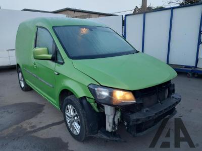 Image of 2016 VOLKSWAGEN CADDY C20 TDI HIGHLINE 1968cc TURBO DIESEL SEMI AUTO PANEL VAN