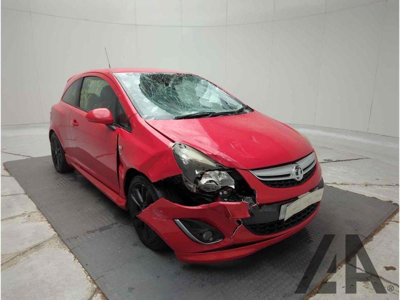 2012 VAUXHALL CORSA SRI 1398cc PETROL MANUAL 3 DOOR HATCHBACK