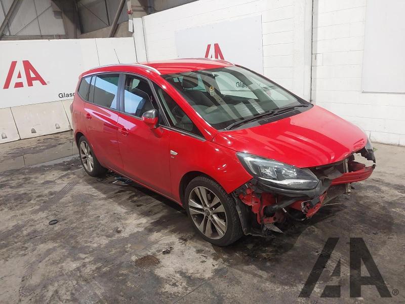 2018 VAUXHALL ZAFIRA TOURER SRI NAV 1364cc TURBO PETROL MANUAL 5 DOOR MPV