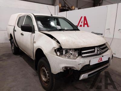 Image of 2014 MITSUBISHI L200 DI-D 4X4 4WORK LB DCB 2477cc TURBO DIESEL MANUAL 5 Speed PICK UP