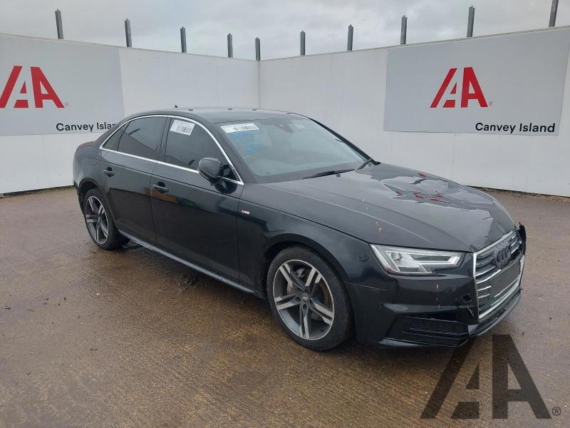 2016 AUDI A4 TDI S LINE 1968cc TURBO DIESEL SEMI AUTO 7 Speed 4 DOOR SALOON