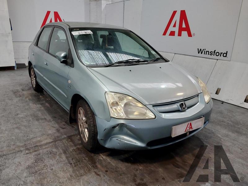 2003 HONDA CIVIC IMAGINE SE 1590cc PETROL MANUAL 5 Speed 5 DOOR HATCHBACK