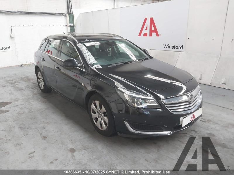 2014 VAUXHALL INSIGNIA TECH LINE CDTI ECOFLEX S/S 1956cc TURBO DIESEL MANUAL 5 DOOR ESTATE