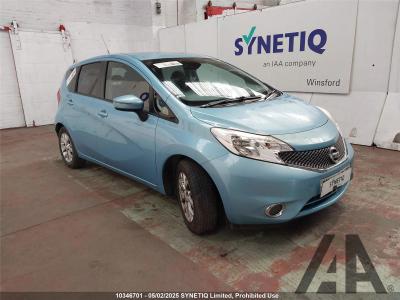 Image of 2014 NISSAN NOTE DCI ACENTA PREMIUM 1461cc TURBO DIESEL MANUAL 5 DOOR MPV