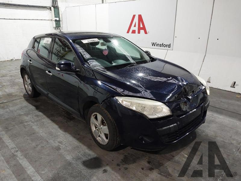 2009 RENAULT MEGANE DYNAMIQUE VVT 1598cc PETROL MANUAL 6 Speed 5 DOOR HATCHBACK
