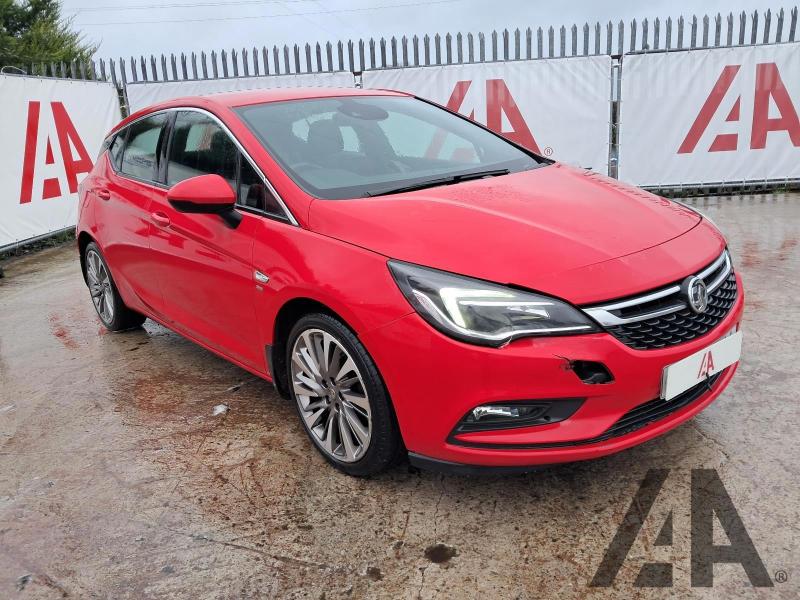 2016 VAUXHALL ASTRA SRI NAV CDTI S/S 1598cc TURBO DIESEL MANUAL 6 Speed 5 DOOR HATCHBACK