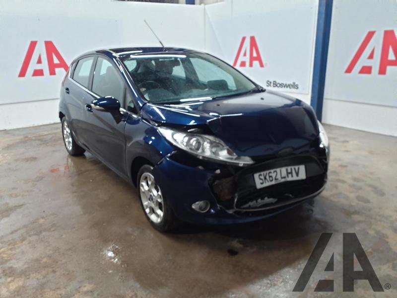 2012 FORD FIESTA ZETEC 16V 1388cc PETROL MANUAL 5 Speed 5 DOOR HATCHBACK