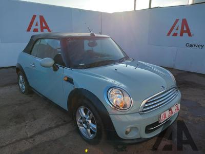 Image of 2012 MINI CONVERTIBLE COOPER 1598cc PETROL MANUAL 6 Speed 2 DOOR CONVERTIBLE