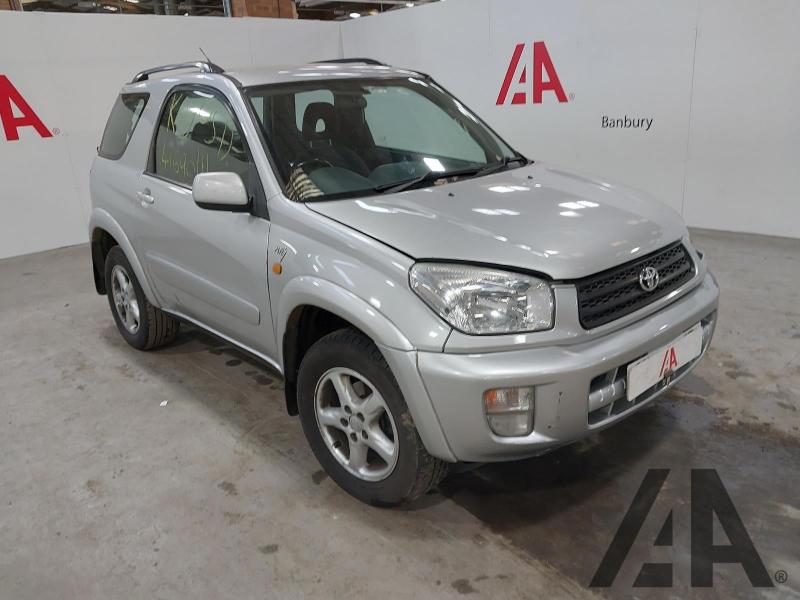 2001 TOYOTA RAV-4 NRG VVT-I 1998cc PETROL MANUAL 5 Speed 3 DOOR ESTATE