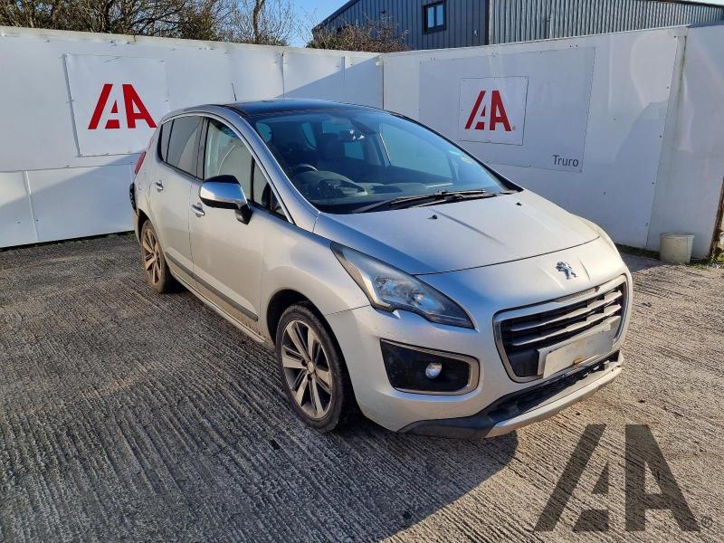 2014 PEUGEOT 3008 HDIURE 1560cc TURBO DIESEL MANUAL 6 Speed 5 DOOR HATCHBACK