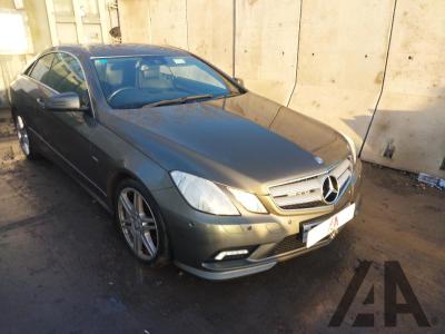 Image of 2010 MERCEDES E-CLASS E220 CDI BLUEEFFICIENCY SPORT 2143cc TURBO DIESEL AUTOMATIC 2 DOOR COUPE