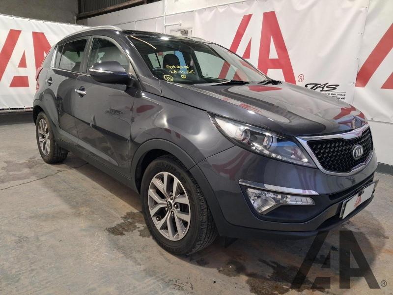 2015 KIA SPORTAGE CRDI 2 ISG 1685cc TURBO DIESEL MANUAL 6 Speed 5 DOOR ESTATE