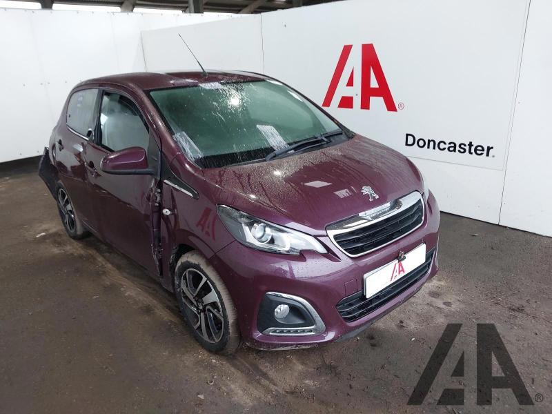 2016 PEUGEOT 108 PURETECHURE 1199cc PETROL MANUAL 5 Speed 5 DOOR HATCHBACK